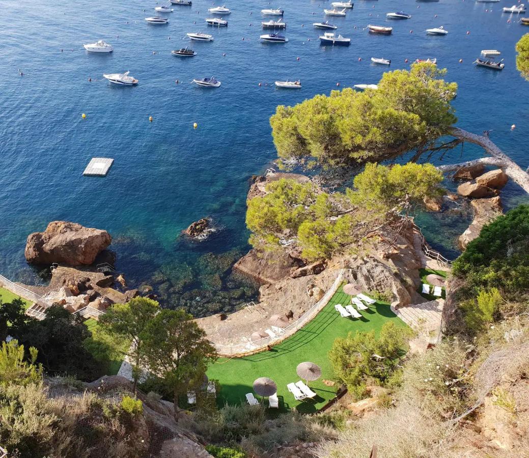 Cap Sa Sal Begur Primera Linea De Mar Con Terraza Bagian luar foto