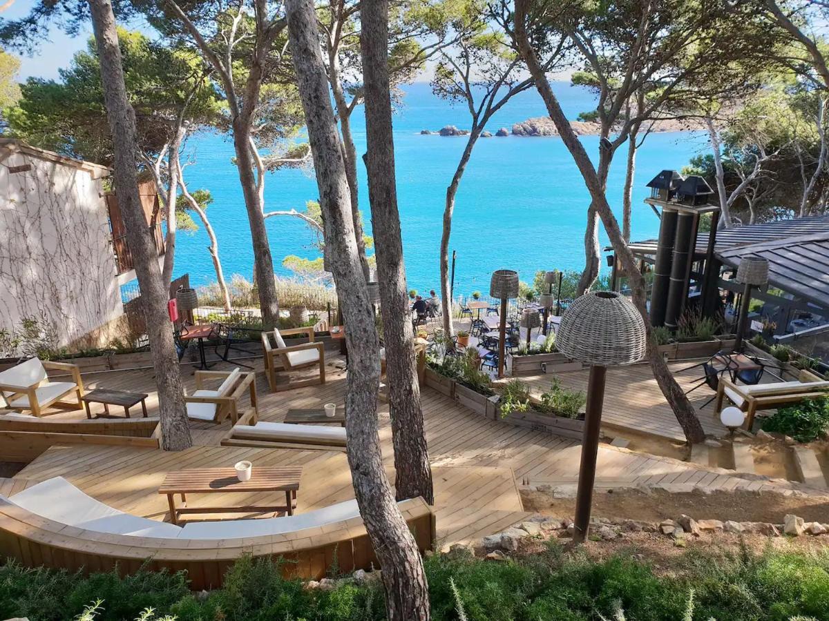 Cap Sa Sal Begur Primera Linea De Mar Con Terraza Bagian luar foto