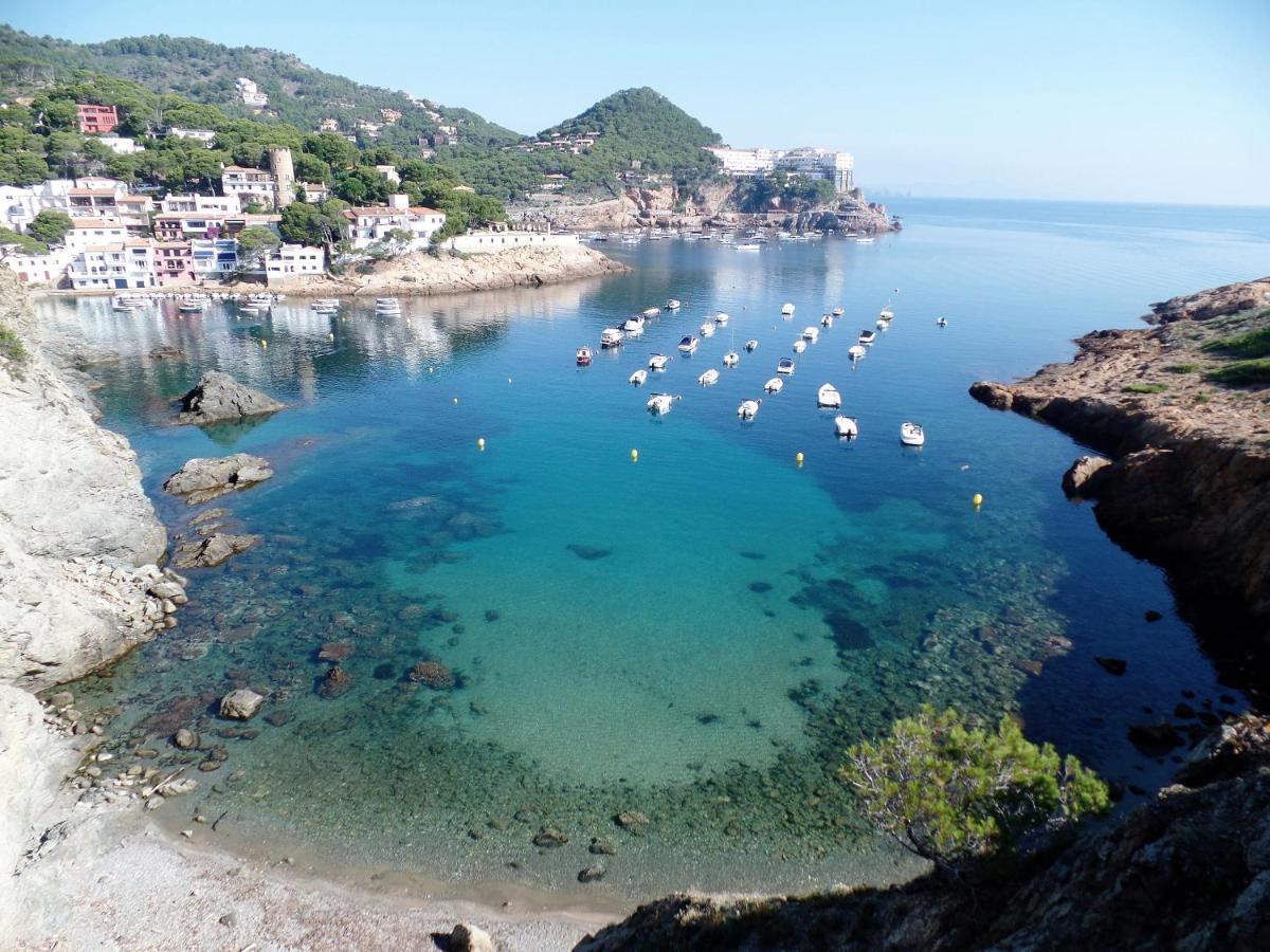 Cap Sa Sal Begur Primera Linea De Mar Con Terraza Bagian luar foto