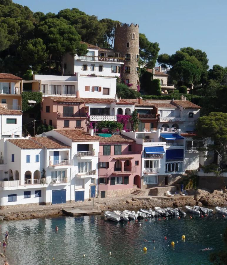 Cap Sa Sal Begur Primera Linea De Mar Con Terraza Bagian luar foto