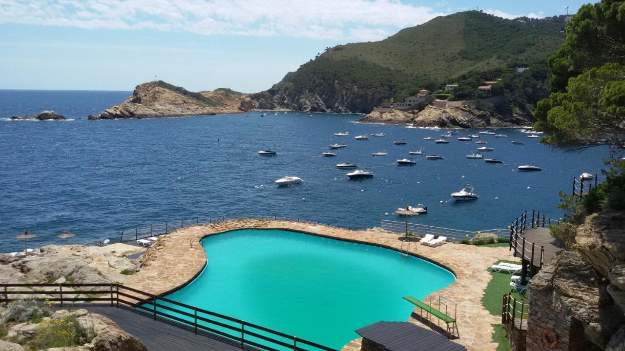 Cap Sa Sal Begur Primera Linea De Mar Con Terraza Bagian luar foto